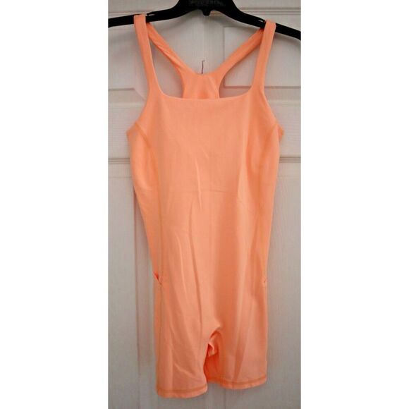 FP Movement OB1980390 Womens Sz S Coral/Orange Never Better One Piece Runsie - Picture 1 of 11